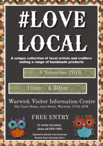 Poster for Love Local November 2019