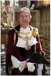 Photo of Stephen Cross in the Mayoral regalia