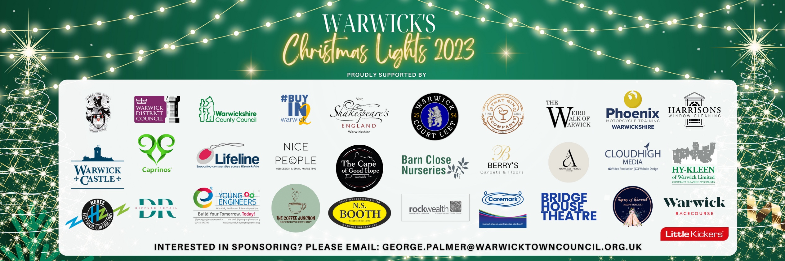 Warwick's Christmas Lights 2023