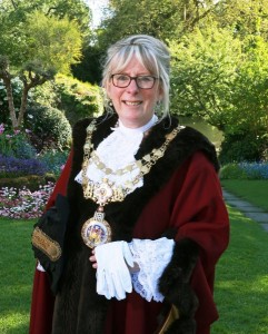 Photo of the Mayor wearing the robes of office