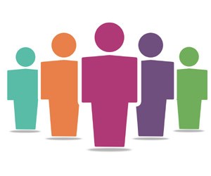 Placeholder image of a group of people