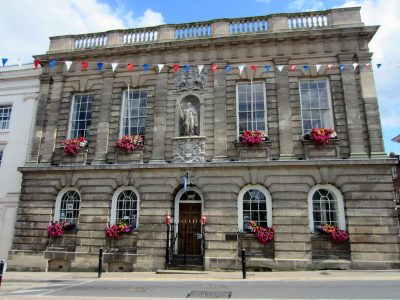 Front view of the Court House